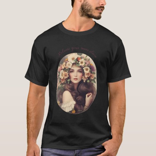 Release Your Inner Diva ~ Boho T-Shirt (Vorderseite)