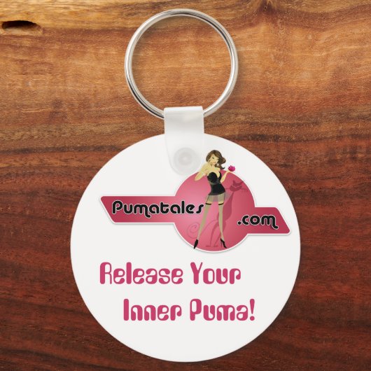 Release Your Inner Puma Keychain Schlüsselanhänger (Vorderseite)