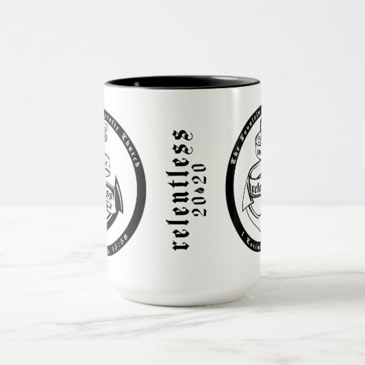 RELENTLESS 2020 15oz Tasse (Zentrum)