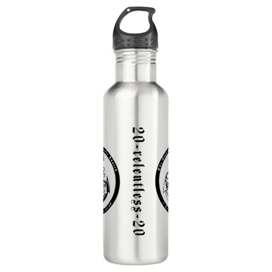 RELENTLESS 2020 Edelstahlflasche 24oz (Vorderseite)