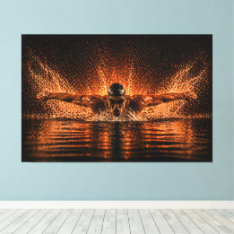 Relentless Flow – Full Butterfly Power Leinwanddruck