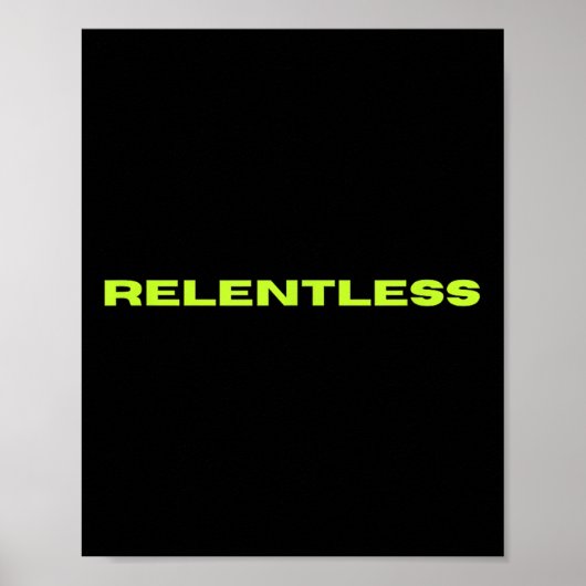 Relentless  poster (Vorne)