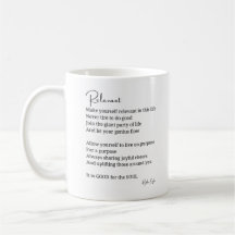 Relevant gut für das Soul Poem Kaffee Tee Tasse