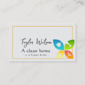 Reliable Cleaning Visitenkarte (Vorderseite)