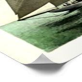 Reliance Yacht 1903 America's Cup Gewinner Poster (Ecke)