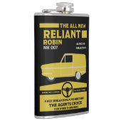 Reliant Robin Car Flachmann (Rechts)