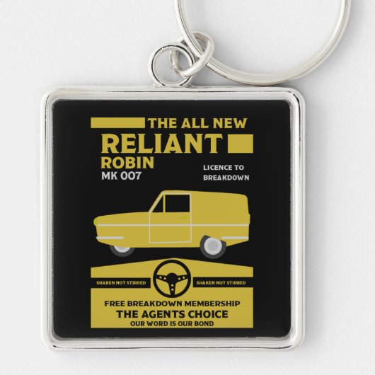 Reliant Robin Car Schlüsselanhänger (Vorne)