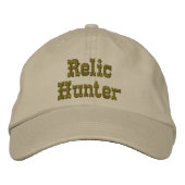 Relic Hunter Hat Bestickte Kappe (Vorderseite)