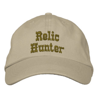 Relic Hunter Hat Bestickte Kappe