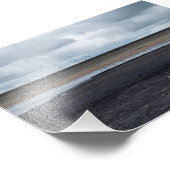 Relic of the Deep: Sunken Boat at Warland Dam Fotodruck (Ecke)