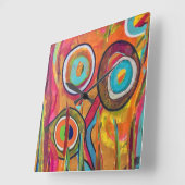 Relics Wall Clock Quadratische Wanduhr (Winkel)