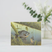 Relieb Sunfish Postkarte (Stehend Vorderseite)