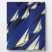 Relief boat Regatta by Ski Weld Fotoplatte (Vorderseite)