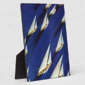 Relief boat Regatta by Ski Weld Fotoplatte (Seite)