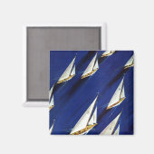 Relief boat Regatta by Ski Weld Magnet (Vorderseite/Rückseite)