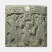 Relief, die Gilgamesh zwischen zwei Magnet (Vorne)