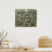 Relief, die Gilgamesh zwischen zwei Poster (Küche)