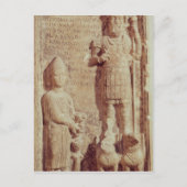 Relief mit Aphlad, Gott des Dorfes Postkarte (Vorderseite)