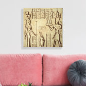 Relief mit einem Pharao Leinwanddruck (Insitu (Wohnzimmer))