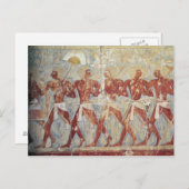 Relief zur Darstellung der Parade zu Ehren von Hat Postkarte (Vorne/Hinten)