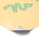 Reliefkarte - poster (Ecke)