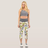 Reliefkreisel Capri Leggings (Vorderseite)