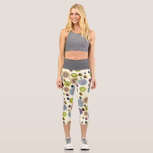 Reliefkreisel Capri Leggings (Vorderseite)