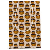 Religiieuse French Choux Konditorei Cream Puff Des Mittlere Geschenktüte (Vorderseite)