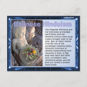Religion, balinesischer Hinduismus Postkarte