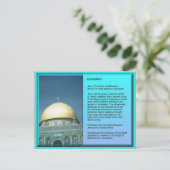 Religion, Besucher nach Jerusalem Postkarte (Stehend Vorderseite)