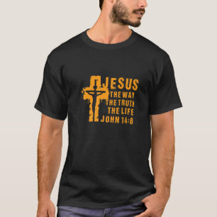 Religion Christentum Katholisch Glaube Jesus Chris T-Shirt