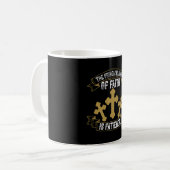 Religion - der wichtigste Teil des Glaubens Kaffeetasse (Vorderseite Links)