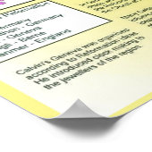 Religion, Geschichte, Reformation Poster (Ecke)
