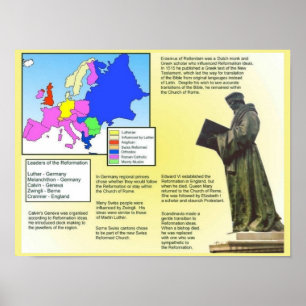 Religion, Geschichte, Reformation Poster