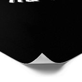 Religion - Gott ist in uns am meisten verherrlicht Poster (Ecke)