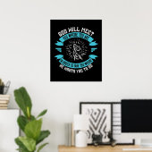 Religion - Gott ist in uns am meisten verherrlicht Poster (Heimbüro)