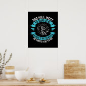 Religion - Gott ist in uns am meisten verherrlicht Poster (Küche)