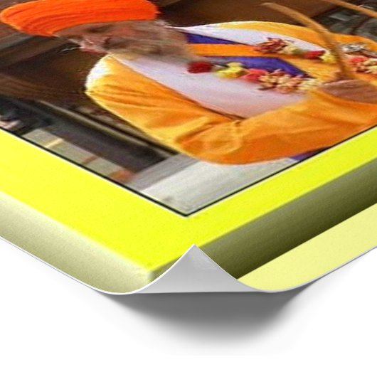 Religion, Guru Nanak Poster (Ecke)