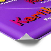 Religion, hinduistische Namen von Göttern Poster (Ecke)