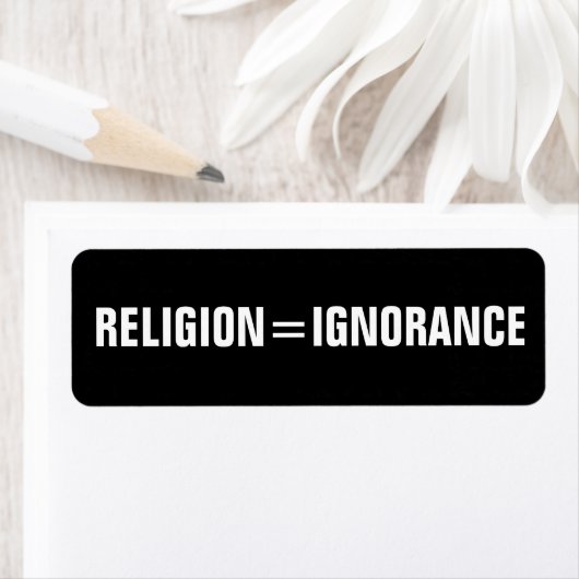 Religion = Ignoranz (Insitu)