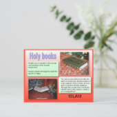 Religion, Islam, heilige Bücher Postkarte (Stehend Vorderseite)