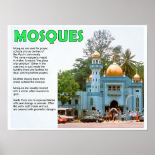 Religion, Islam, Moscheen Poster