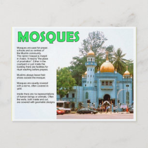 Religion, Islam, Moscheen Postkarte