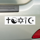 Religion ist giftiger Freethinker Autoaufkleber (Auf Auto)