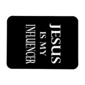 Religion - Jesus ist mein Einfluss Magnet (Horizontal)