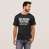 Religion Lehrer Original Influencer Middle High S T-Shirt (Vorne ganz)