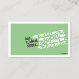 RELIGION Minimalistische Visitenkarte