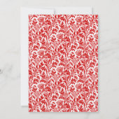 Religion Neutral Holiday Party (Faux Ribbon) Einladung (Rückseite)