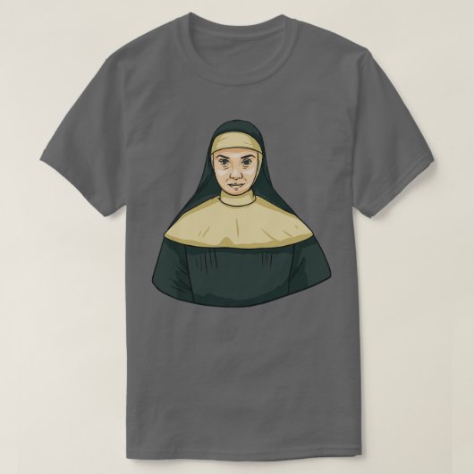 Religion Nonnen T-Shirt (Design vorne)
