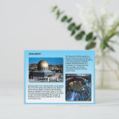 Religion, Pilger nach Jerusalem Postkarte (Stehend Vorderseite)